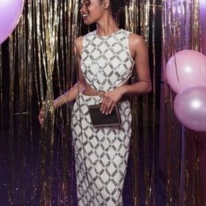 MacDuggal Embellished Cutout Gown